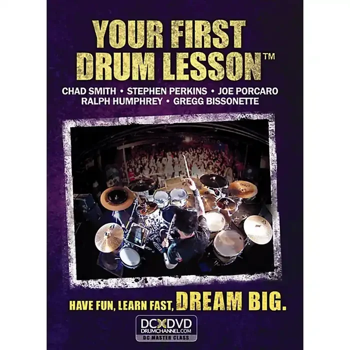 The Drum Channel Your First Drum Lesson DVD Guitar Center