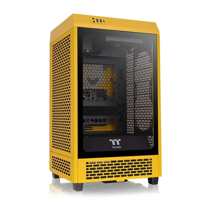Thermaltake CA1X900S4WN00 Tower 200 Mini TG Mini-ITX Case (Bumblebee)