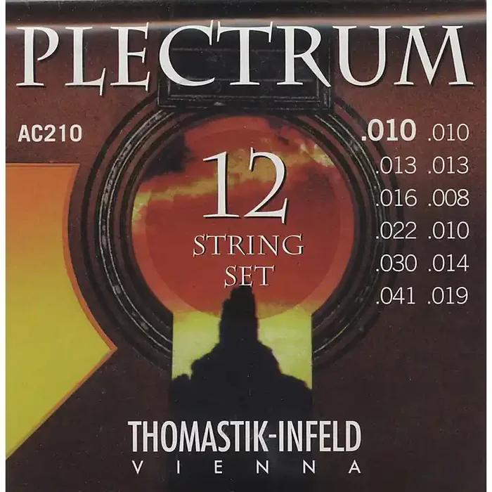 Thomastik AC210 Plectrum Bronze Extra Light Acoustic 12-String Guitar Strings Guitar Center