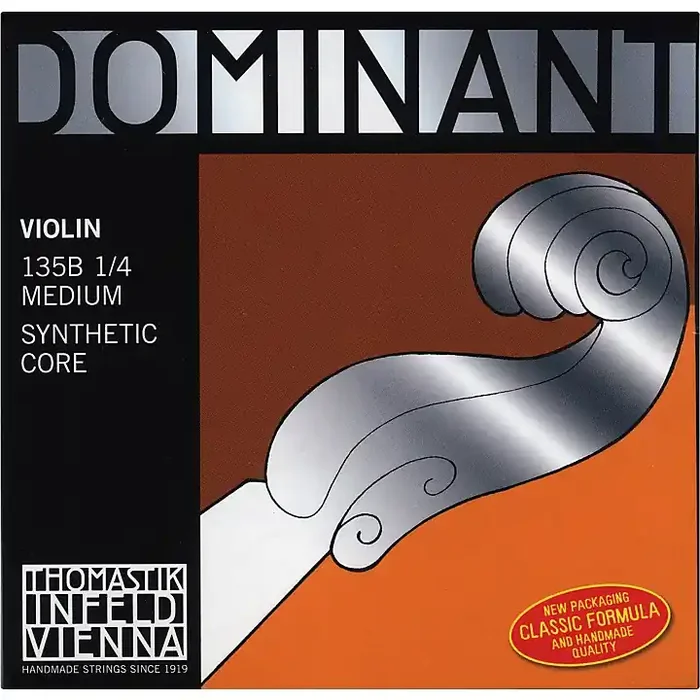 Thomastik Dominant 1/4 Size Violin Strings 1/4 Set, Steel E String, Ball End Guitar Center