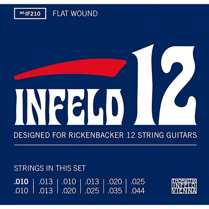 Thomastik Infeld Nickel Flatwound 12-String Electric Guitar Strings 10 – 44 Guitar Center