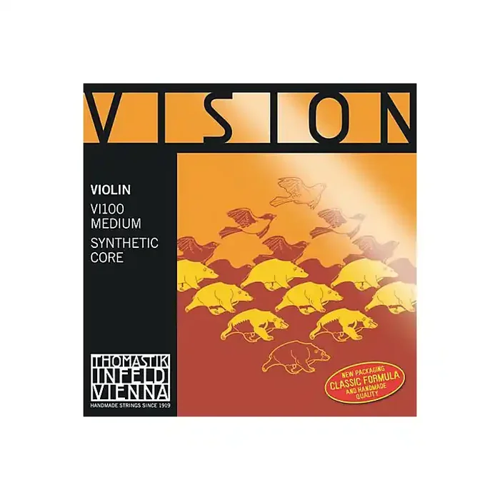 Thomastik Vision 4/4 Violin Strings Medium E 4/4 Size Guitar Center