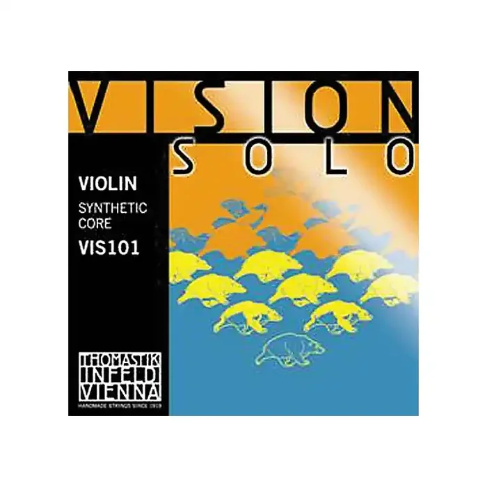 Thomastik Vision Solo 4/4 Size Violin Strings 4/4 Size Steel E String Guitar Center