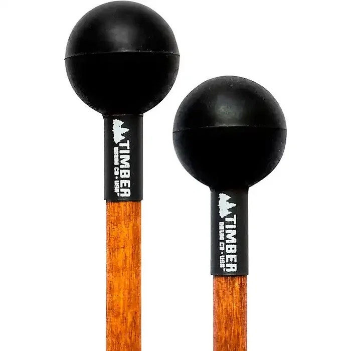 Timber Drum Company Soft Rubber Mallets With Solid Hardwood Handles Birch Handles Guitar Center