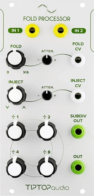 Tiptop Audio Fold Processor Module