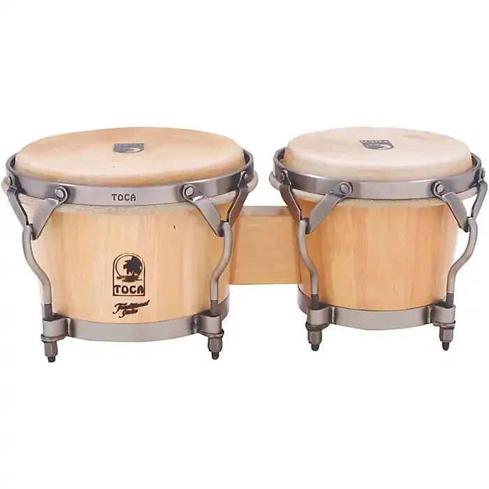 Toca 3900T Traditional Series Bongos, Natural Guitar Center