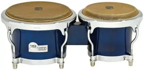 TOCA CUST DLX BONGOS BLUE Model 4600-BW