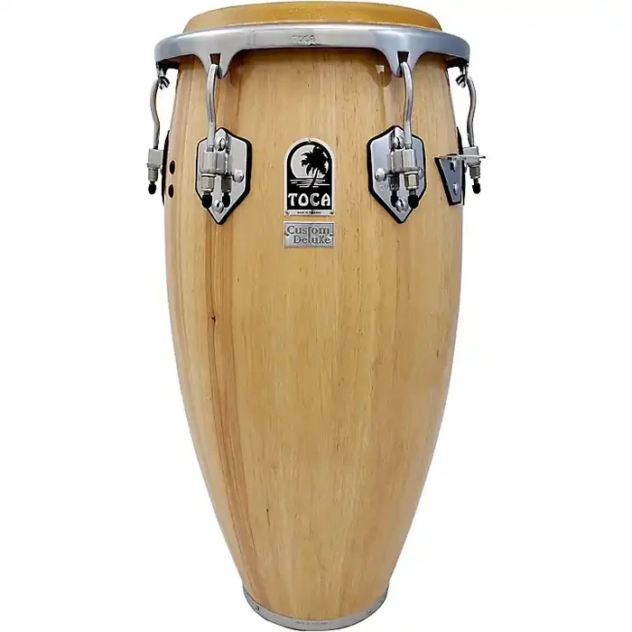 Toca Custom Deluxe Wood Shell Congas 11.75 in. Natural Wood Guitar Center