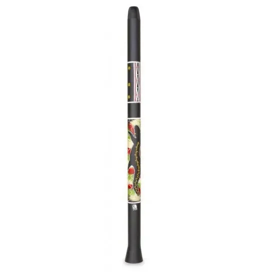 Toca Duro Didgeridoo, Small, Black with Art