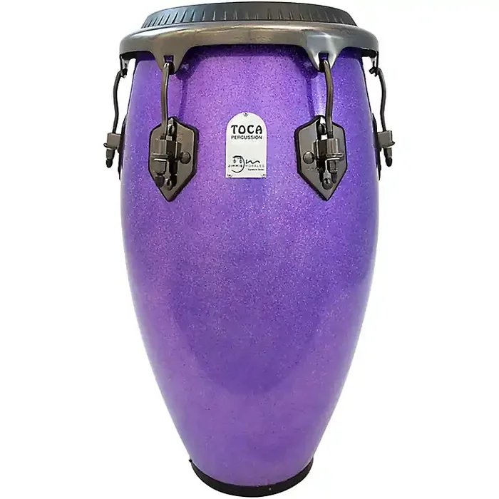 Toca Jimmie Morales Signature Series Congas 11 in. Purple Sparkle Guitar Center