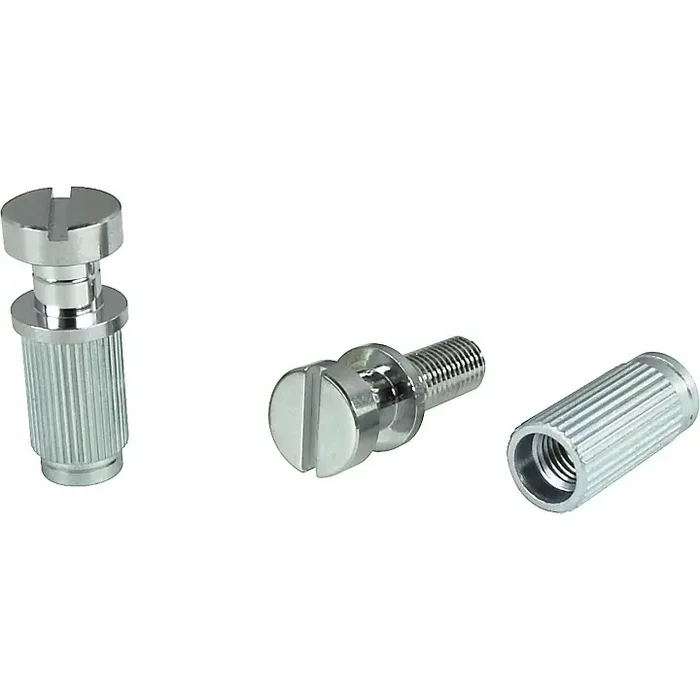 TonePros Locking Studs-US Thread Chrome Guitar Center