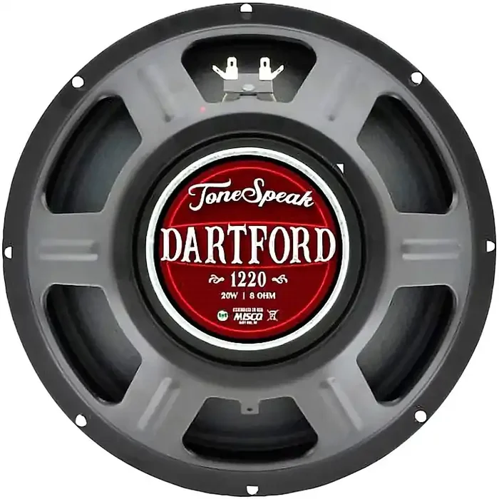 ToneSpeak Dartford 1220 12″ 20W Alnico Guitar Speaker 8 Ohm Guitar Center