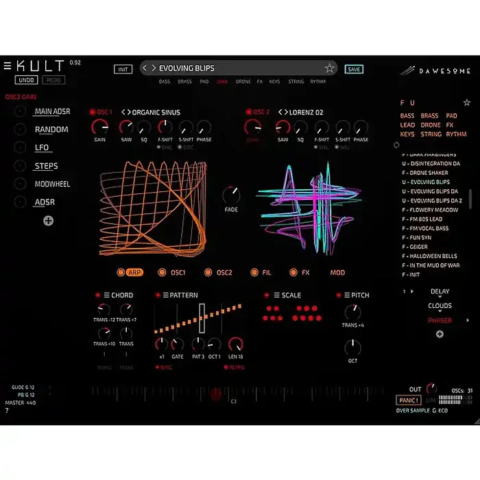 Tracktion KULT Software Synths Guitar Center