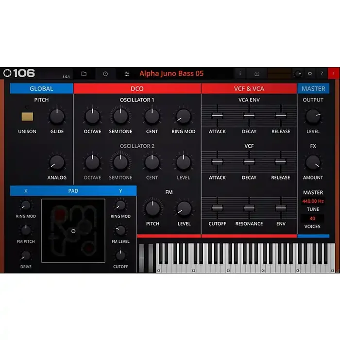Tracktion RetroMod 106 Virtual Instrument (Download) Guitar Center