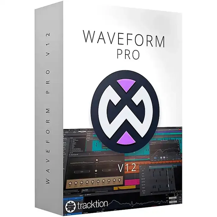 Tracktion Waveform Pro 12 DAW Software – Upgrade from Waveform Pro 11 Guitar Center
