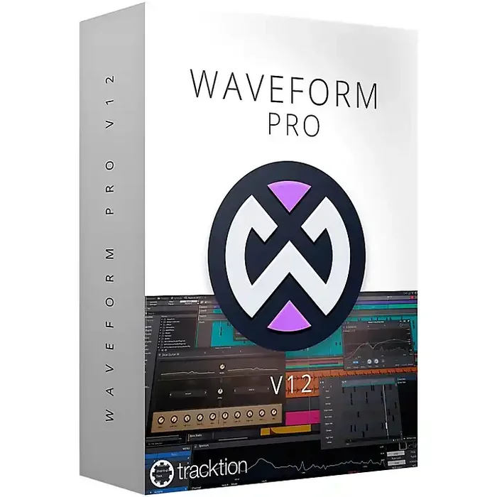Tracktion Waveform Pro 12 + Recommended Content Software Bundle – Upgrade from Waveform Pro 11 Guitar Center