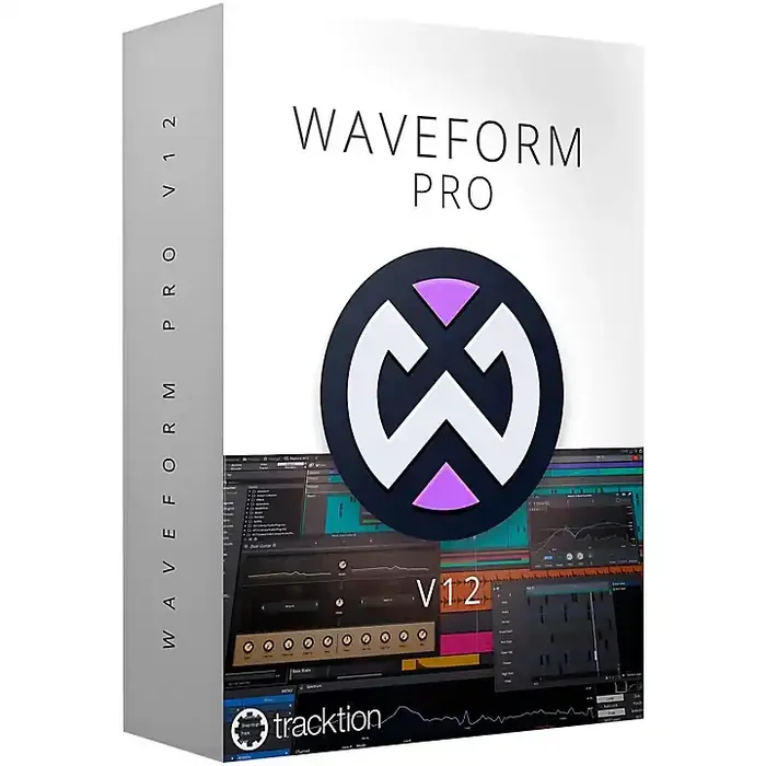 Tracktion Waveform Pro 12 + Studio Content Software Bundle Guitar Center