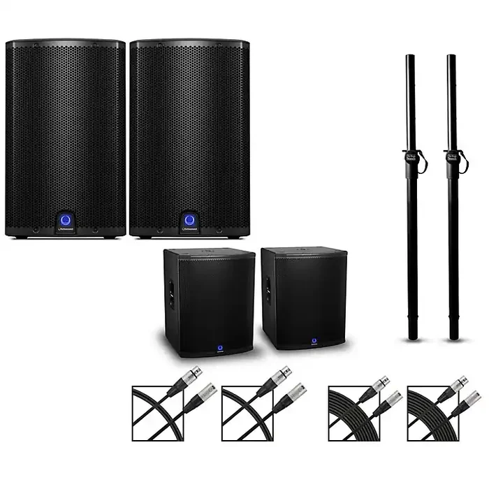 Turbosound iQ12 12″ Speaker Bundle With iQ18B Subwoofers Guitar Center