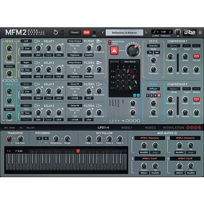 U-He More Feedback Machine 2 Software Download Guitar Center