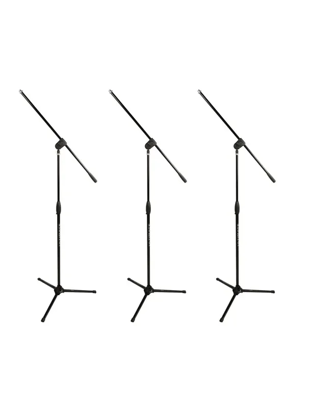 Ultimate Support MC-40B Pro 3-Pack Tripod Mic Stand