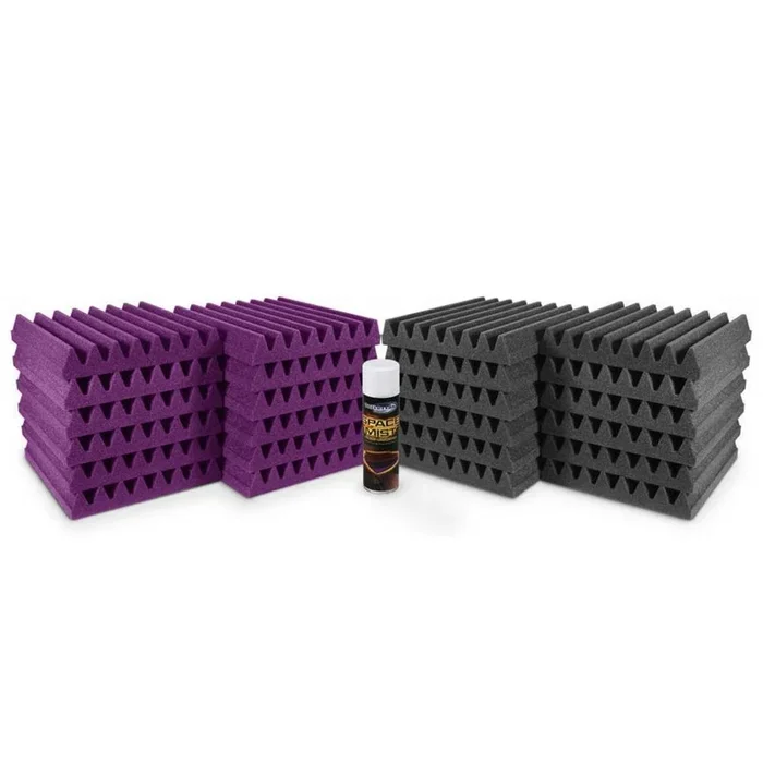 Universal Acoustics Pluto Kits – 24 x MW300-50 – Purple & Charcoal