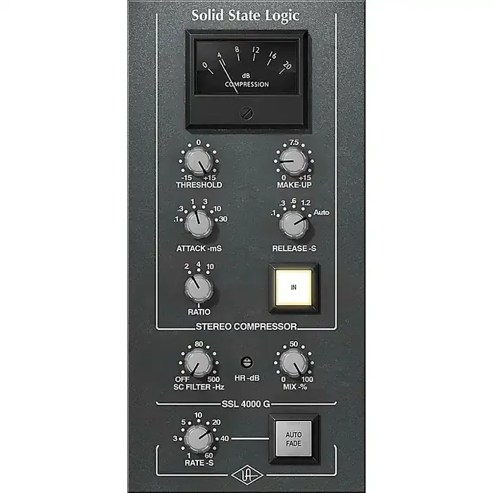 Universal Audio SSL 4000 G Bus Compressor Plug-in Guitar Center