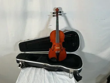 Used 1/2 SIZE KARI BAUER WL70E2 VIOLIN Violin 1/2 Size