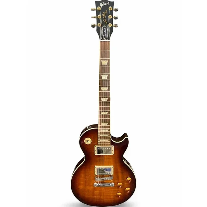 Used 2013 Gibson Les Paul Standard 1960S Neck Dark Cherry Burst Solid Body Electric Guitar Dark Cherry Burst