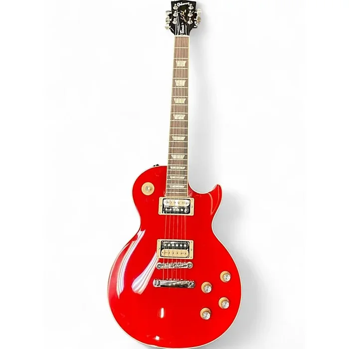 Used 2022 Gibson Les Paul Classic Cherry Solid Body Electric Guitar Cherry