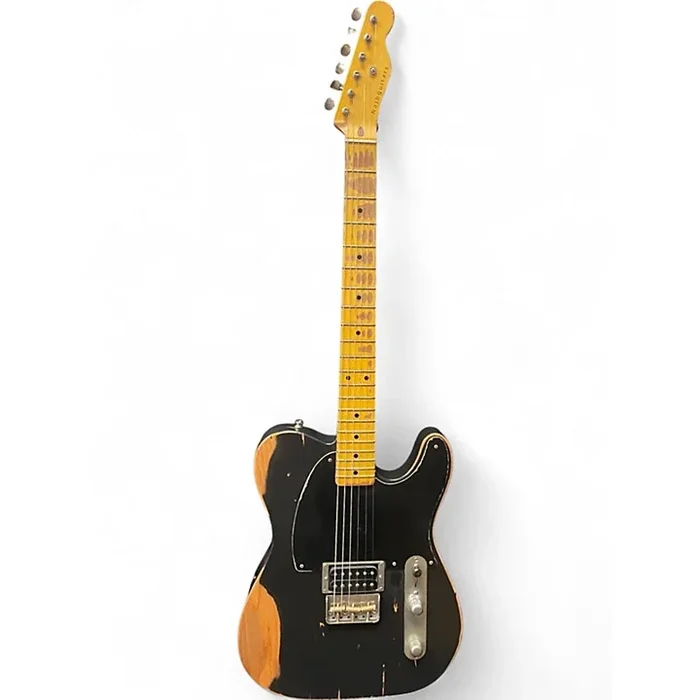 Used 2023 Nash Guitars E-1HB Black Solid Body Electric Guitar Black