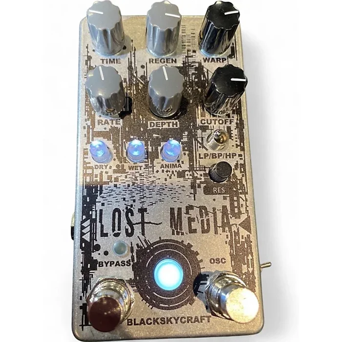 Used 2025 Blackskycraft Lost Media – Lo-Fi VHS Delay Effect Pedal