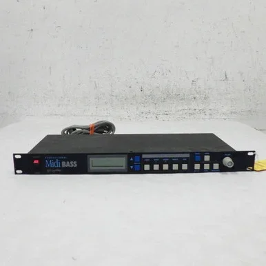 Used 360 SYSTEMS MIDI BASS Vintage Rackmount Synthesizer Rackmount