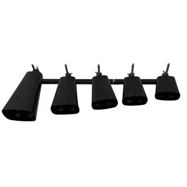 Used 5PC COWBELL SET Percussion Instrument