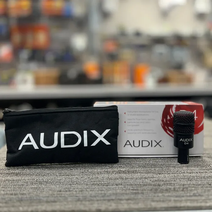 USED Audix D4 Dynamic Microphone