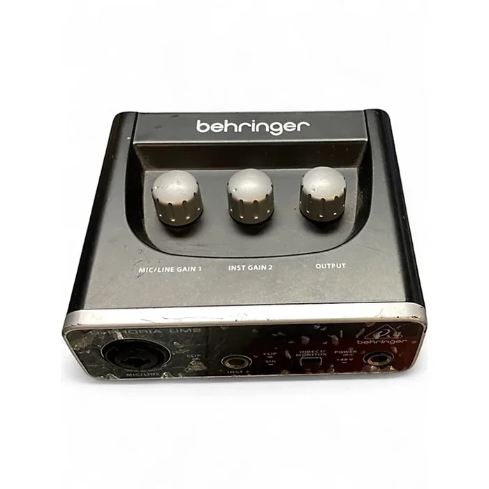Used Behringer U-Phoria UM2 Audio Interface