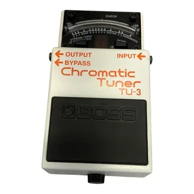 Used Boss Chromatic Tuner TU-3 Tuner Pedal