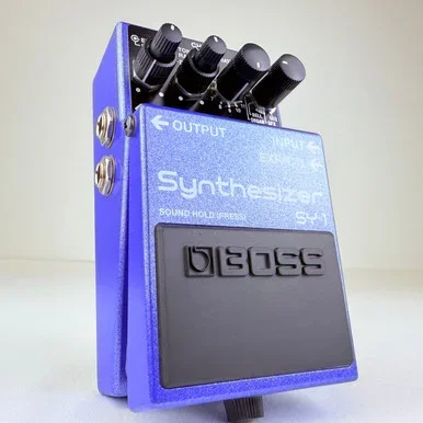 Used Boss SY-1 SYNTHESIZER PEDAL Guitar Effect