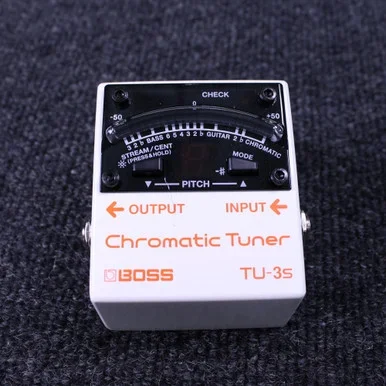 Used Boss TU-3S CHROMATIC TUNER Tuner Pedal