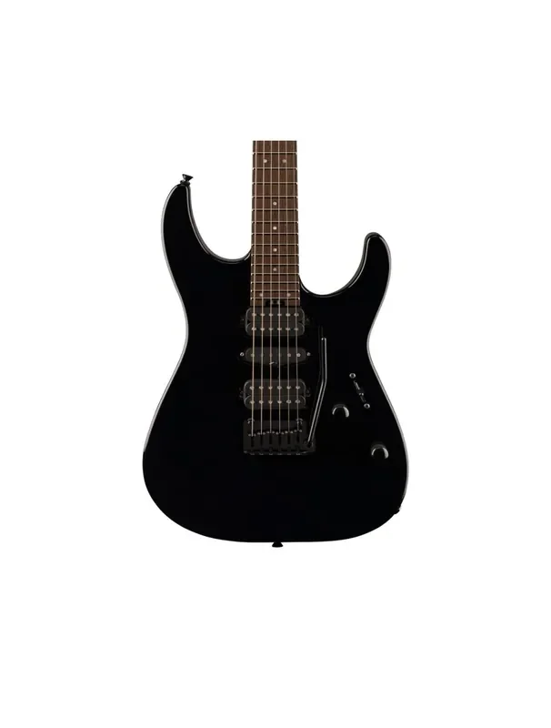 Used Charvel MJ DK24 HSH 2PT W Mahogany – Black w/Wenge FB