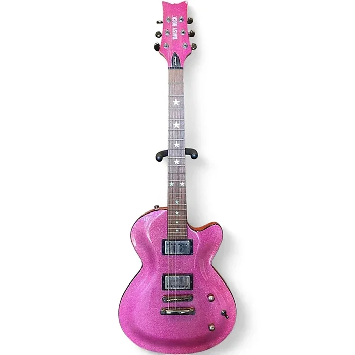 Used Daisy Rock Rock Candy Classic Atomic Pink Solid Body Electric Guitar Atomic Pink