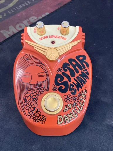 Used Danelectro SITAR SWAMI SITAR SIMULATOR Guitar Effects Pedal