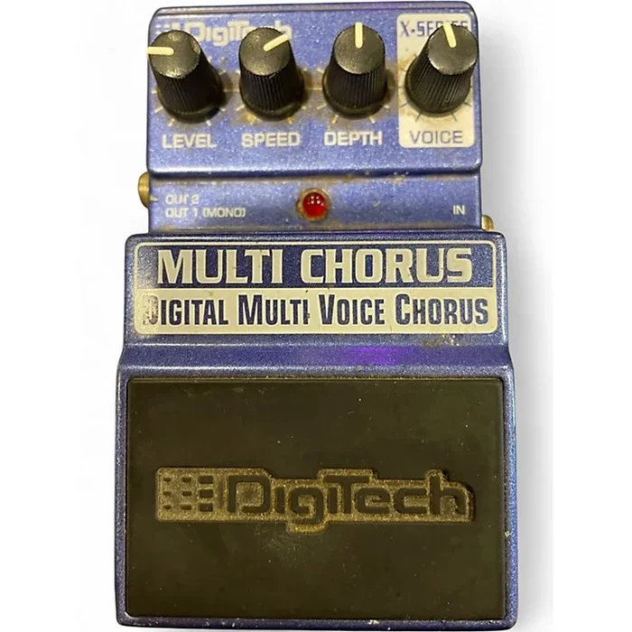 Used DigiTech XMC Multi Chorus Effect Pedal