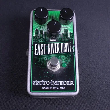 Used Electro Harmonix (E/H) EAST RIVER DRIVE Overdrive Pedal