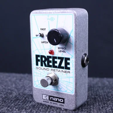 Used Electro Harmonix (E/H) FREEZE NANO PEDAL Guitar Effects Pedal