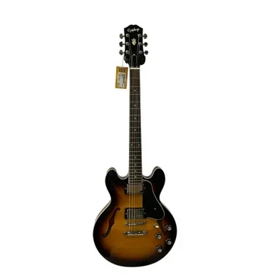 Used Epiphone ES339 Semi-Hollow Electric Guitar Tobacco Sunburst 6-String