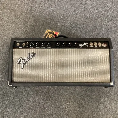 Used Fender 75 HEAD Tube Guitar Amplifier Head