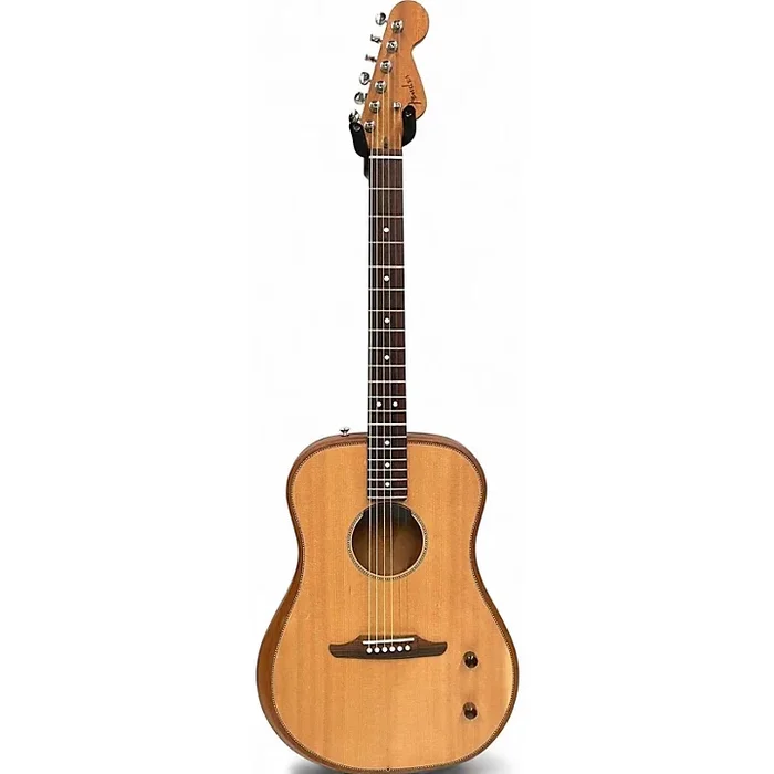 Used Fender highway kingman dread Natural Acoustic Electric Guitar Natural