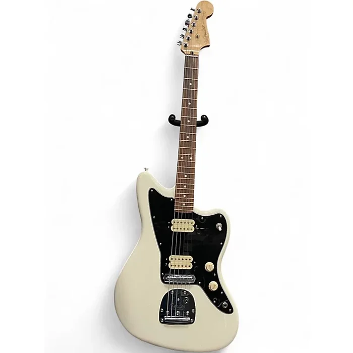 Used Fender Jazzmaster white Solid Body Electric Guitar white