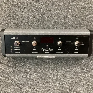 Used Fender MGT-4 MUSTANG FOOT CONTROLLER Floorboard Amp Modeling + FX