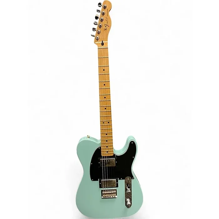Used Fender MX17966414 Seafoam Green Solid Body Electric Guitar Seafoam Green